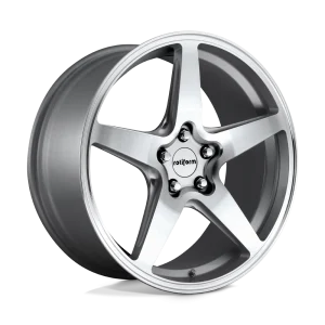Rotiform – R147 WGR – Silver – 18″x8.5″ 45mm – All weather Wheels – R1471885F8+45